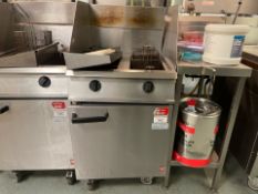 **NO RESERVE** Falcon Dominator Double Frying Unit