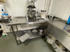 *NO RESERVE* Stainless Steel Prep Unit