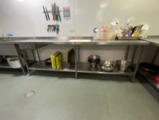 *NO RESERVE* Stainless Steel Preparation Unit With Drawer