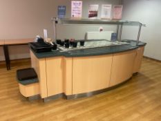 *NO RESERVE* Island Servery Unit With Refrigeration