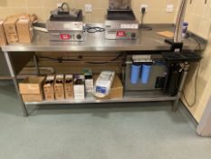 *NO RESERVE* Stainless Steel Prep Area & Sink