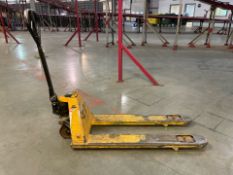 *NO RESERVE* Pallet Truck With Digital Scales