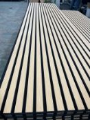 Oak Slatwall Panels- Pack Of 4