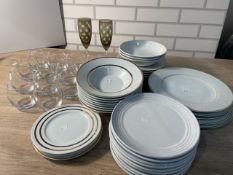 Assorted Glassware & Crockery