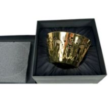 Ghidni 1961 Perished Goki Large Bowl Polished Gold Large Bowl