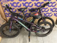 Orbea MX16 Kids Bike - Matte Purple x2