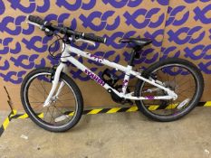 Squish 20 Kids Bike - White/Purple