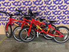 Squish 16 Kids Bike - Red x3