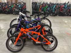 Squish Kids Bikes x5