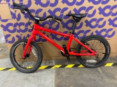 CUDA CP16 Kids Bike - Bright Red