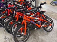 Squish 14 Kids Bike - Orange x5
