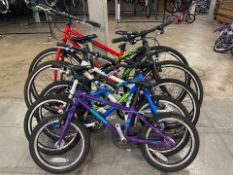 Squish Kids Bikes x5
