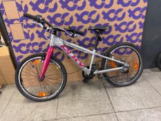 Puky LS-Pro20 Kids Bike - Grey/ Pink