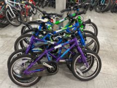 Squish Kids Bikes x5