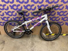 Squish 20 Kids Bike - White/Purple