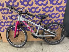 Puky LS-Pro20 Kids Bike - Grey/ Pink
