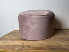 NO RESERVE RU Comfy Purple Pouffe