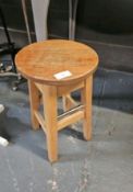 NO RESERVE Wooden Stool
