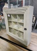 NO RESERVE Wall Display Cabinet