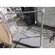 NO RESERVE Industrial Hanging Rail With Wooden Base On Castors - Image 1 of 2