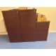 *NO RESERVE* Dark Wood Storage Drawers x4 - Image 1 of 4