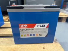 *NO RESERVE* Fiamm 12FLB200P VRLA Battery