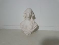 Plaster Neoclassical Bust