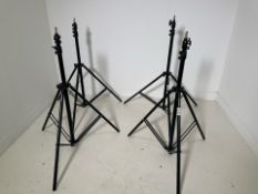 x4 Bowens 6605 Light Stands