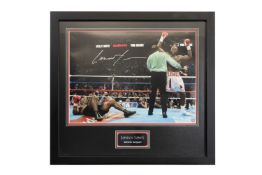 Lennox Lewis Signed Picture
