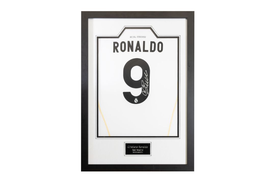 Cristiano Ronaldo Signed Real Madrid Shirt "Number 9" - Image 1 of 3