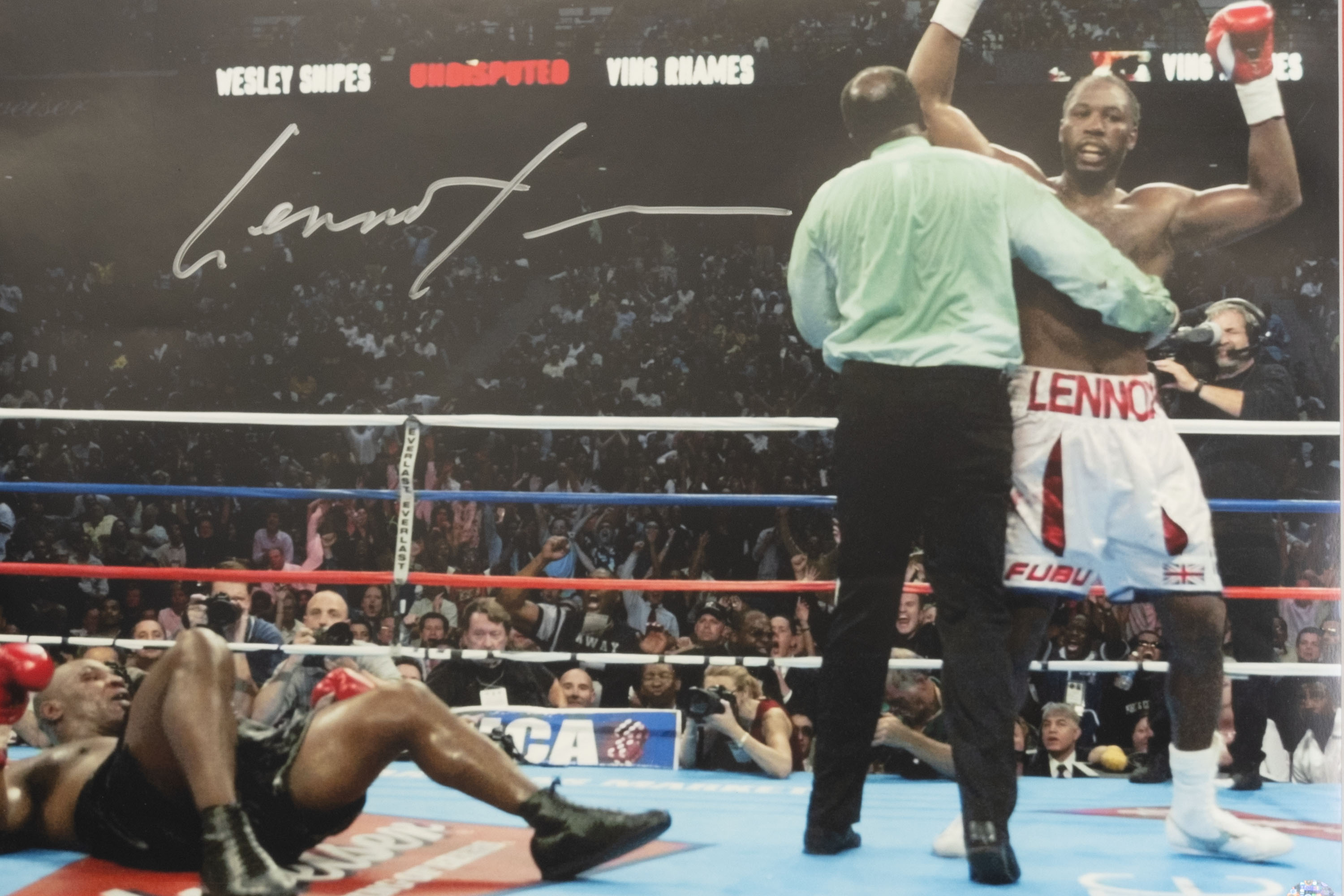 Lennox Lewis Signed Picture - Image 3 of 3