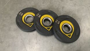 *NO RESERVE* 3 x Rockit 2.5KG Plates