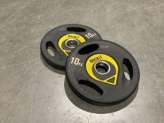 *NO RESERVE* Pair Of Rockit 10KG Plates