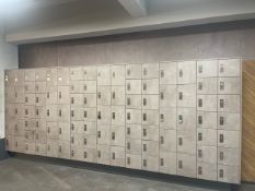*NO RESERVE* A Bank Of 100 Day Lockers