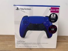 PS5 Dualsense Blue Wireless Controller - Retail Return