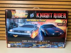 Scalextric Back To The Future VS Knight Rider- Retail Return