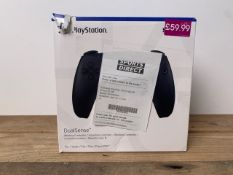 PS5 Dualsense Wireless Black Controller- Retail Return