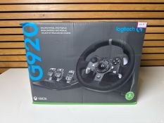 Logitech G920 Racing Wheel and Pedals - Retail Return