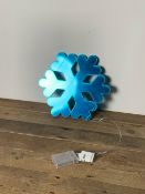 Snowflake Mirrored Decoration