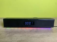 Stealth Light-Up Gaming Soundbar