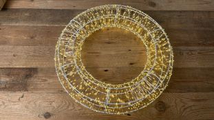 LED Wreath Light 44 White