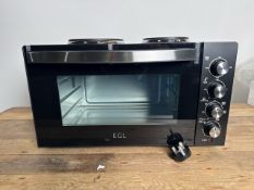 EGL 30L Mini Oven With Hobs (New)