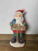 Welcome Santa Sign