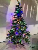 5FT Frosted Pre-Lit Tree