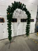 Pre Lit Double Tree Arch