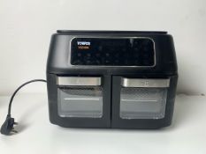 Tower 11L Dual Compartment Air Fryer Oven
