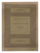 CATALOGUE ISLAMIC WORKS OF ART THE PROPERTY OF K.T. POWELL, ESQ R.A.N.