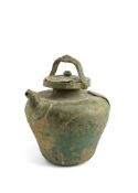 A COPPER EWER, JAVA, INDONESIA, 13TH/14TH CENTURY