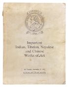 IMPORTANT INDIAN, TIBETAN, NEPALESE AND CHINESE WORKS OF ART