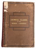 NOTES ON CRIMINAL CLASSES IN THE BOMBAY PRESIDENCY
